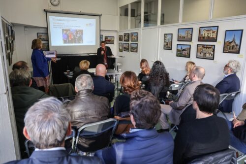 l'UNAPL-IDF au Business Café à la Mairie de Vanves