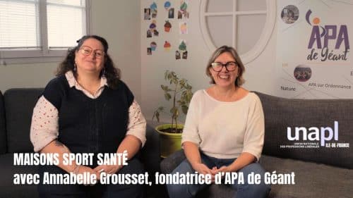 Maisons Sport Santé Annabelle Grousset, fondatrice d’APA de Géant