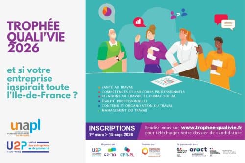 Trophée Quali'Vie et si votre entreprise inspirait toute l'ile-de-France 2